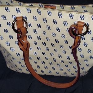 Large Cream Dooney and Bourke Purse
